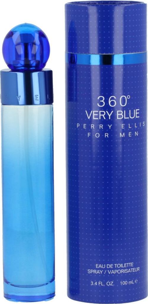 Perry Ellis 360° Very Blue for Men Eau De Toilette 100 ml Produktbild 