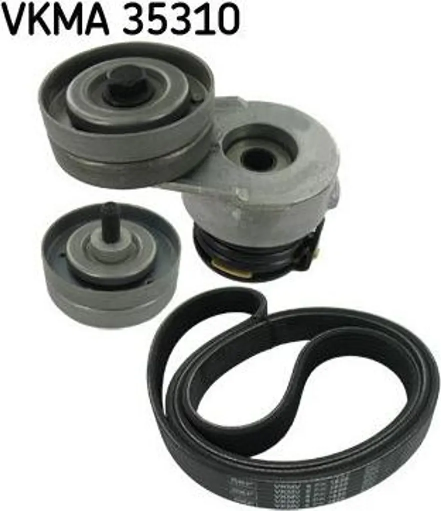 Remplacement courroie Astra H: Jeu SKF VKMA 35310 OE 022145933T Durable