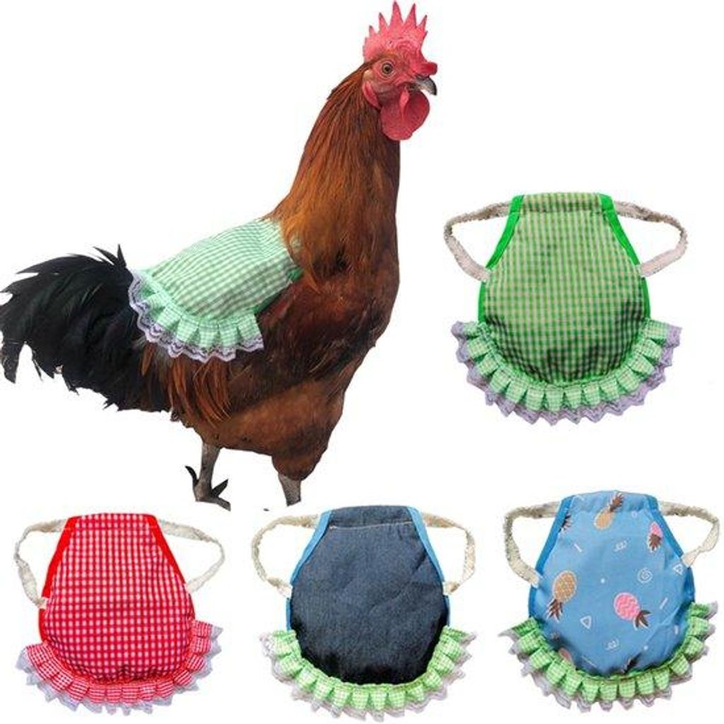 Hühnerhalfter, Vogelschutz für Hühner, 4 Stück, Produktbild 