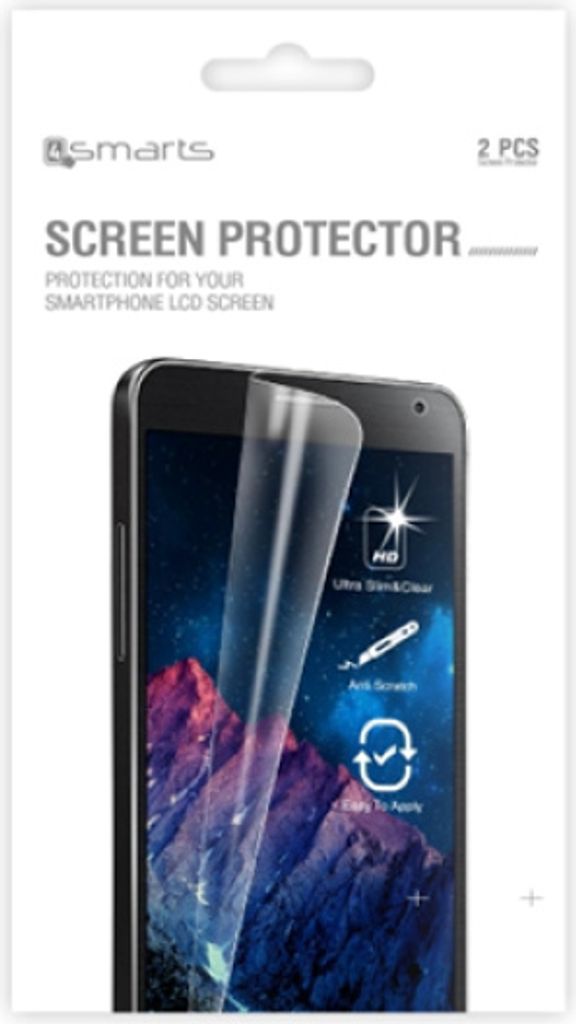 4smarts (2er Pack) Displayschutzfolie für Samsung Galaxy J7