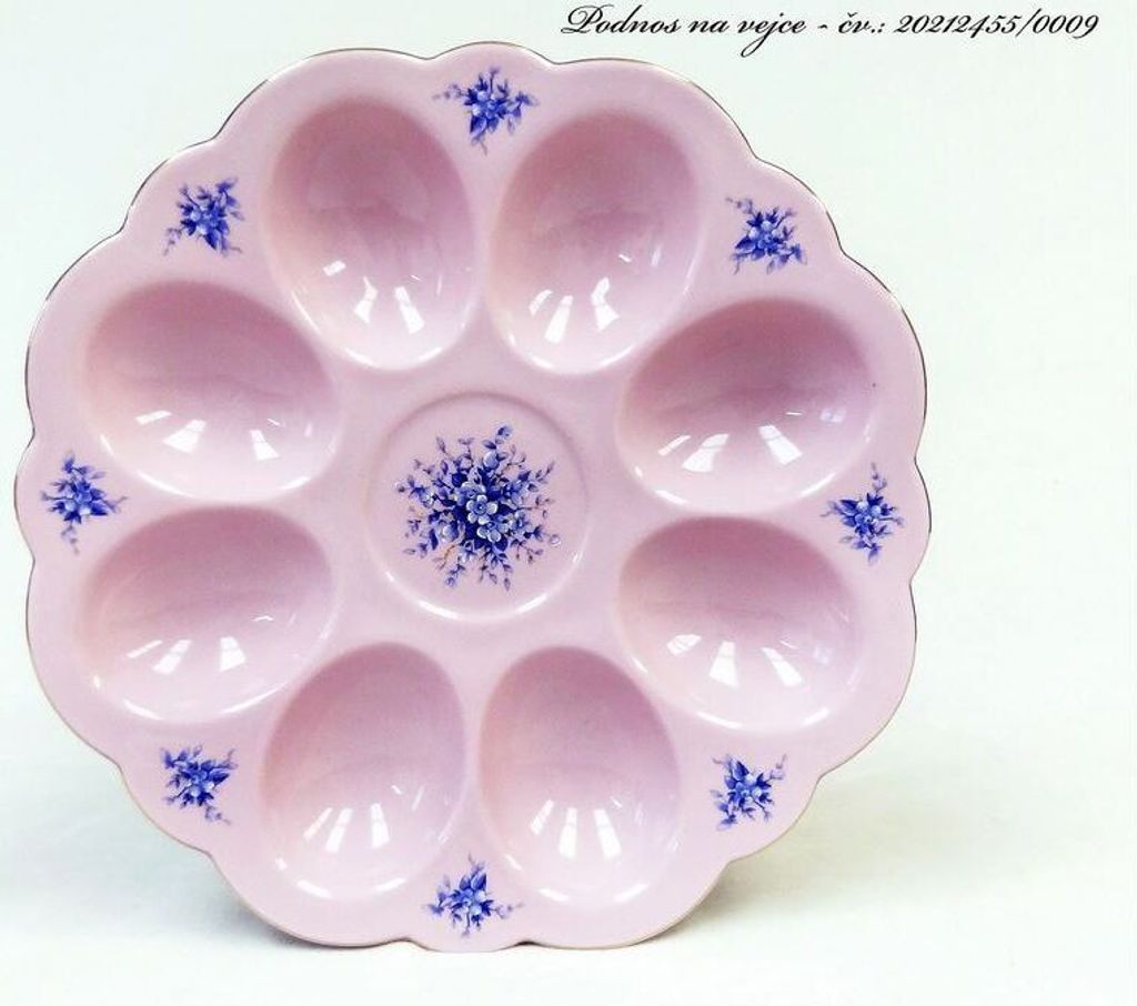Leander Eierschale, rosa Porzellan