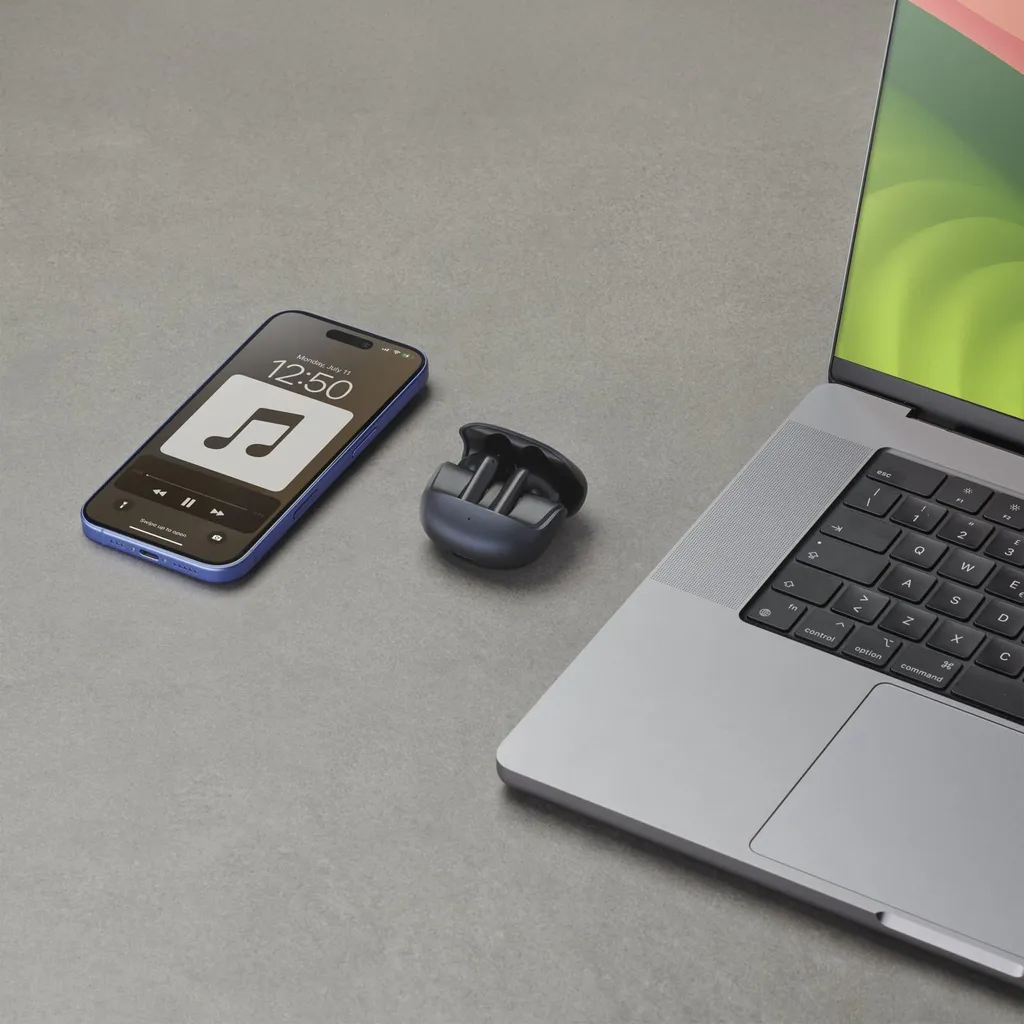 Écouteurs Bluetooth Noir avec Micro Intégré pour Smartphone et Tablette - 3