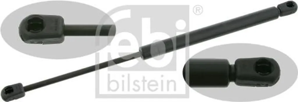 Amortisseur à gaz de coffre pour Audi TT - FEBI 27683 Qualité OE Noir