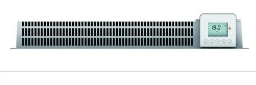 Radiateur Électrique 1500W Design Mural Warm Tech - Blanc Silencieux