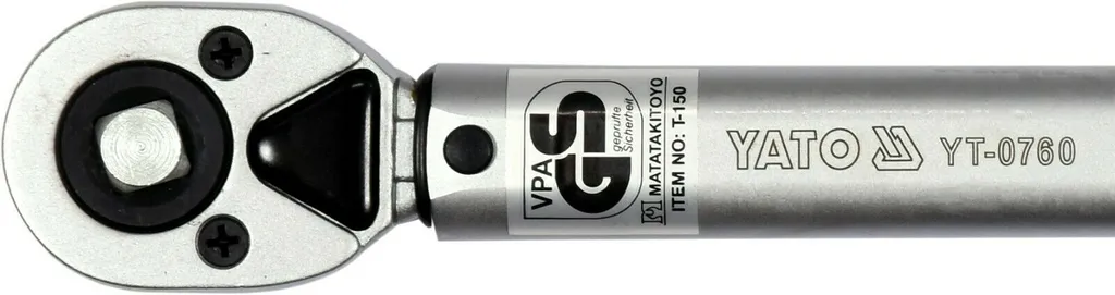 Clé dynamométrique 1/2 pouce 42–210 Nm en acier chrome-vanadium robuste - 32