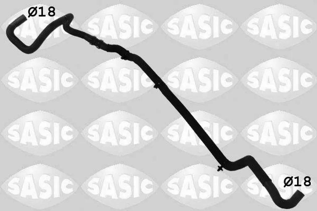 SASIC 3404113 Durite Radiateur Supérieure pour Laguna - OE 210479138R
