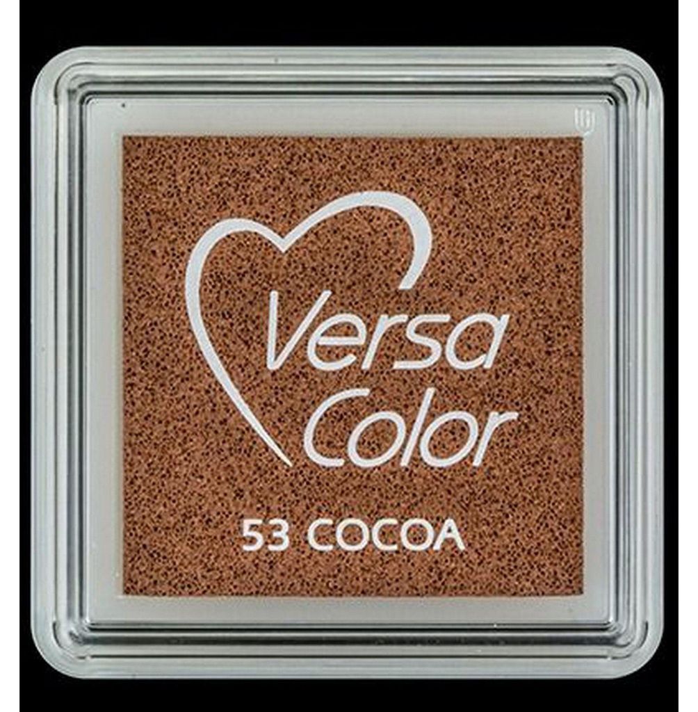 TSUKINEKO - Pigment Stempelkissen - Versa Color small 2,5 x 2,5 cm - Cocoa
