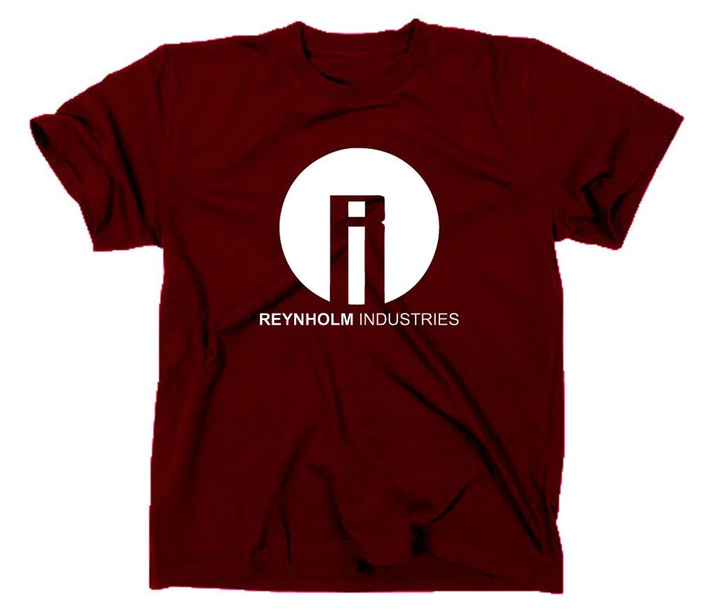 Styletex23 T-Shirt The IT Crowd Nerd Fun, Reynholm Industries Admin, maroon, XXL