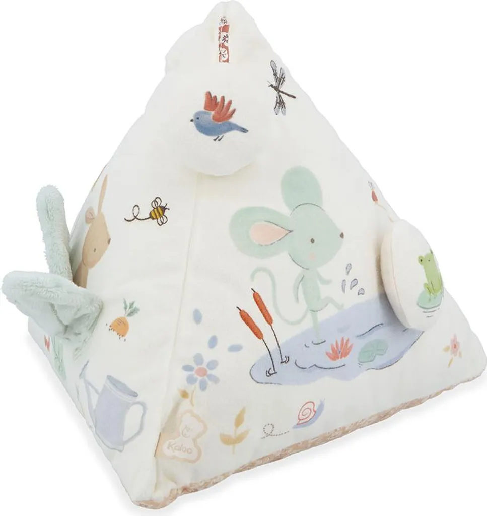 Jouet d'éveil premier âge - Pyramide sonore souple Kaloo multicolore - 5