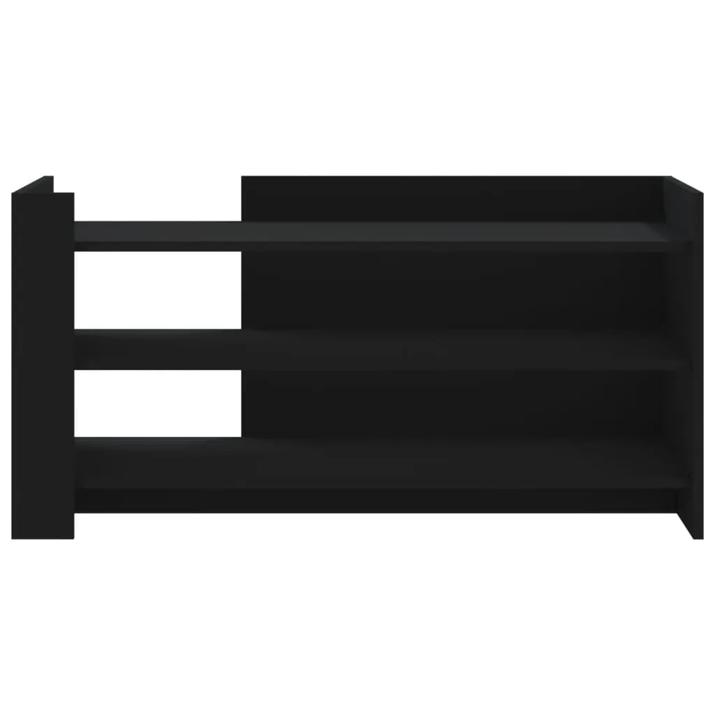 Maison Exclusive Tavolino Soggiorno Nero 100x50x50 | Robusto Legno - 4