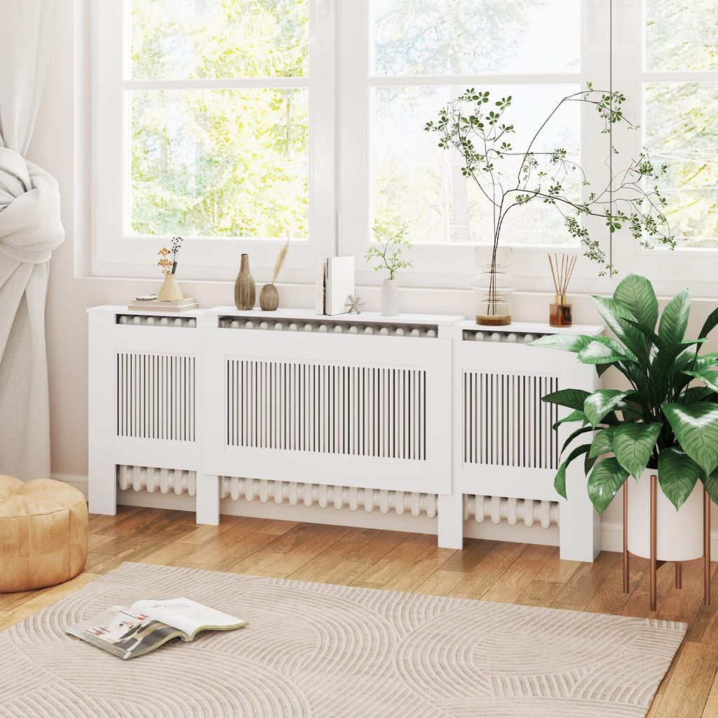 Heizkörperverkleidung verstellbar 125-201 cm, Produktbild 