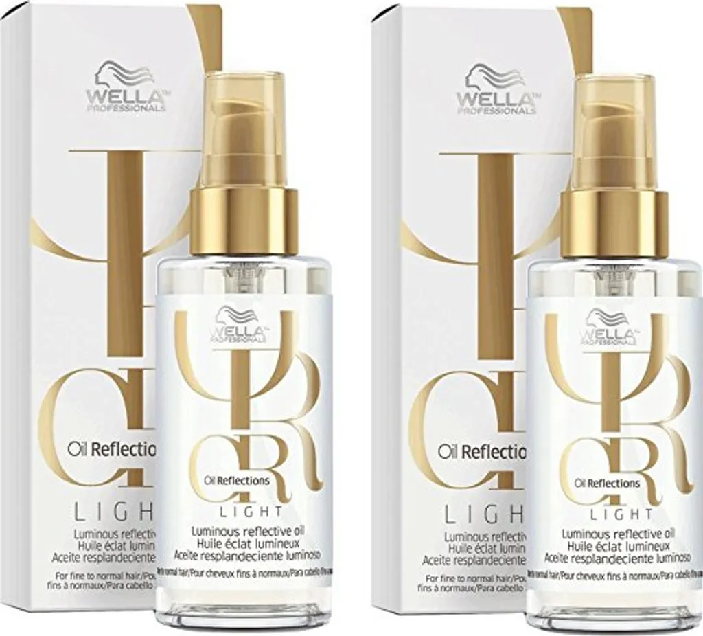 Wella Professionals Huile Réfléchissante Lumineuse 2x100ml Anti-Frizz