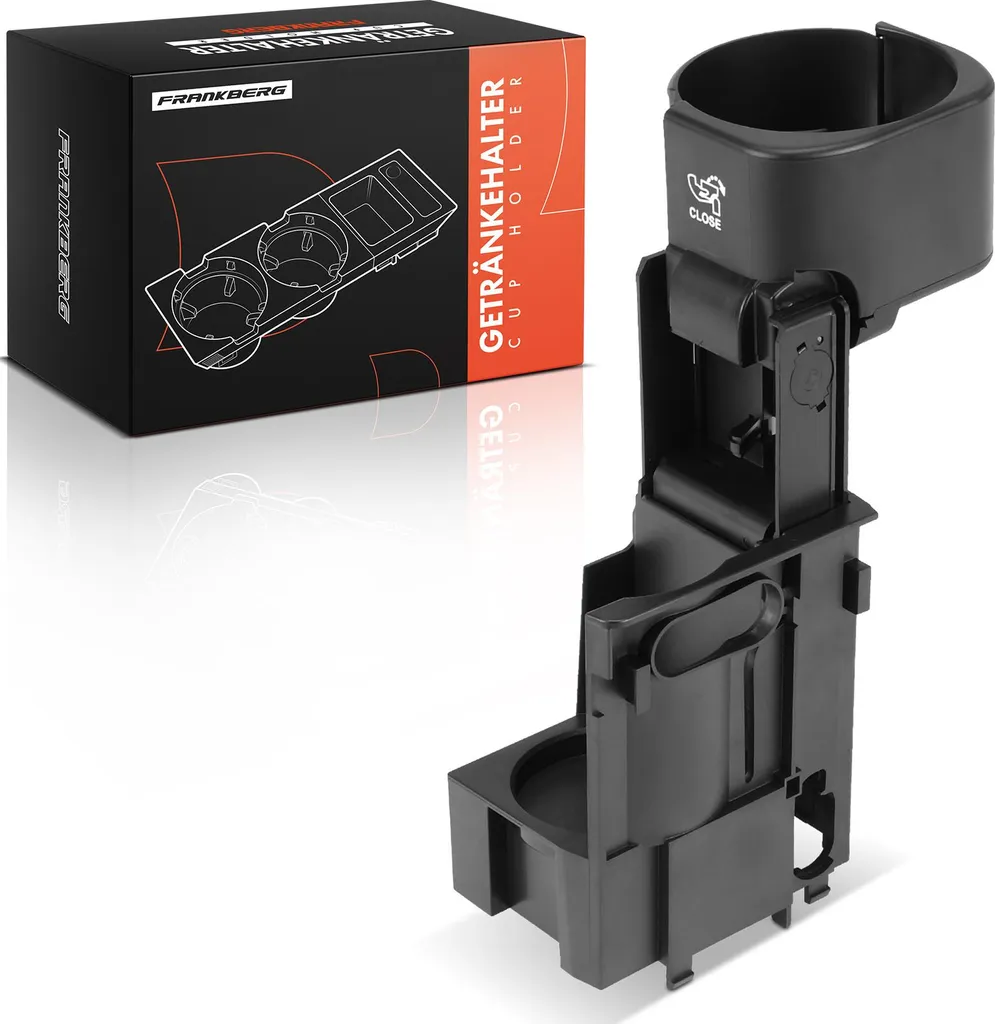 Porte-gobelet Frankberg haute qualité pour Mercedes W211 et CLS C219 (71 chars)