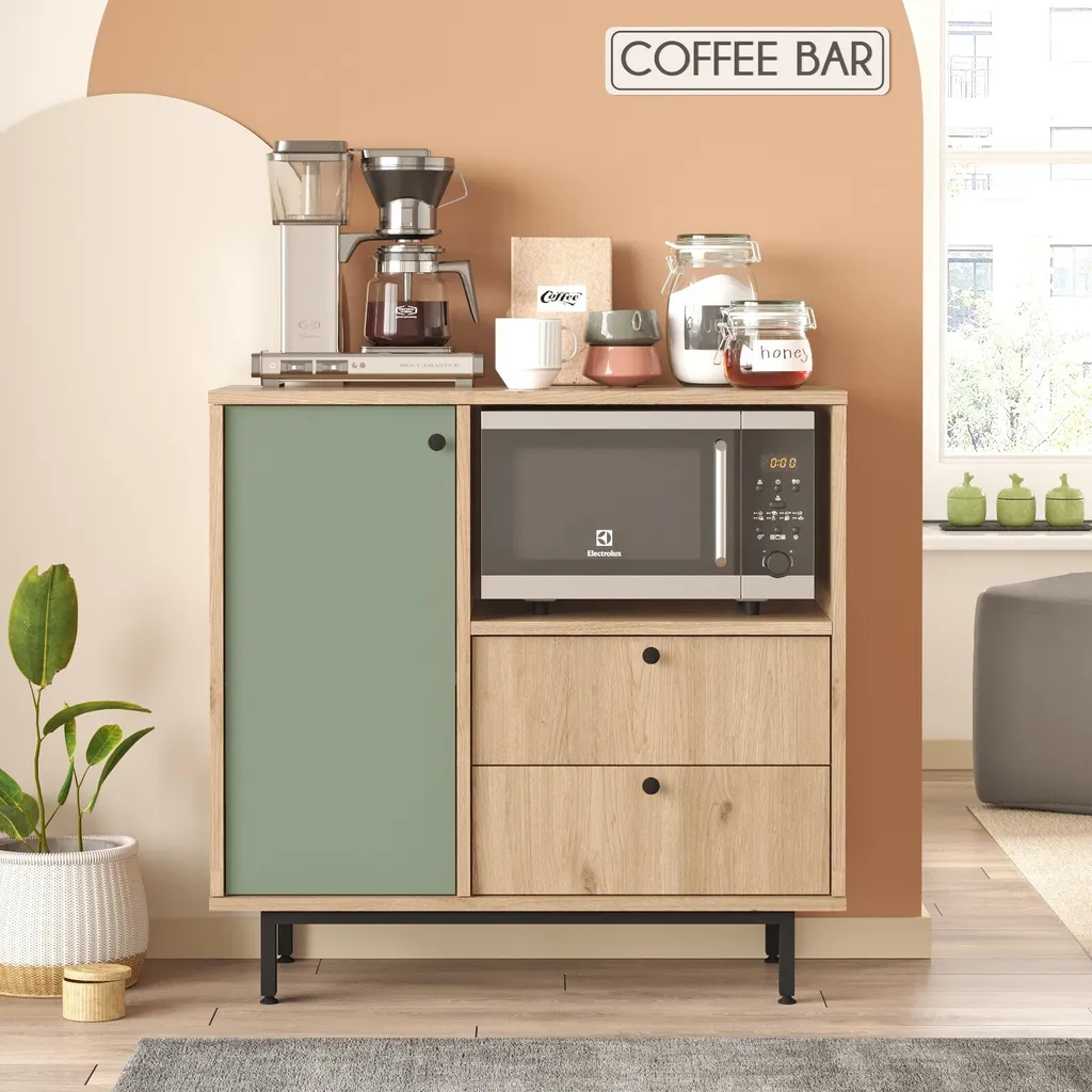 Armoire de rangement polyvalente chêne pour optimiser votre intérieur