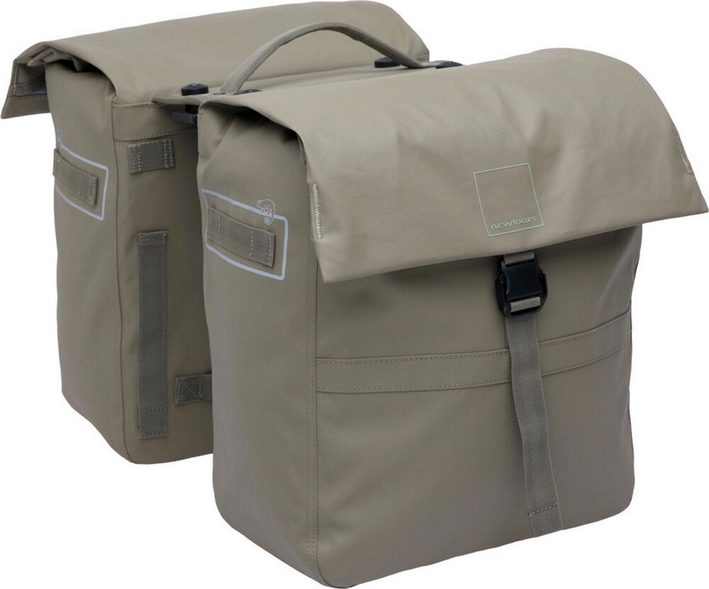 New Looxs Doppelpacktasche Leeds Double MIK 2.0 2x19L Taupe - geräumige City-...