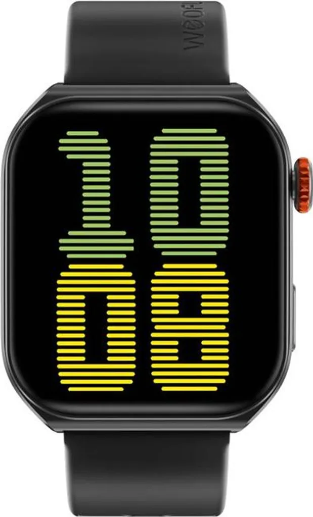 Smartwatch Weofly Edge 2 Multifunzione - Salute, Sport e Chiamate Nero