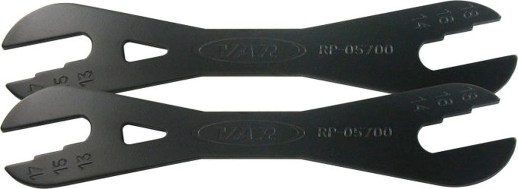 Var Set Of 2 Consumer Cone Wrenches Werkzeug Schwarz 13-18 Produktbild 