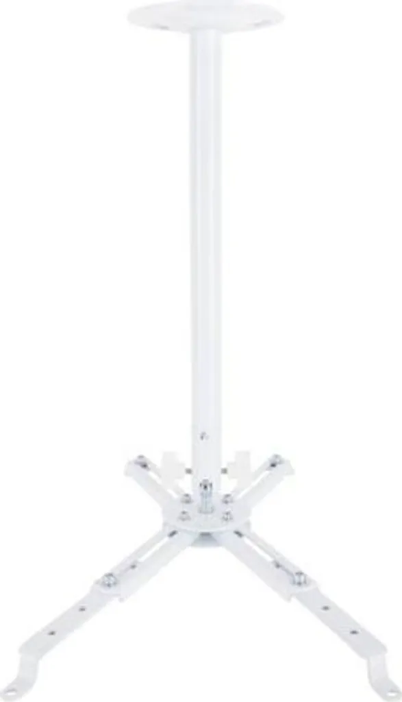 Fixation Projecteur Multibrackets 1011 Blanc pour Finir les Câbles Visibles