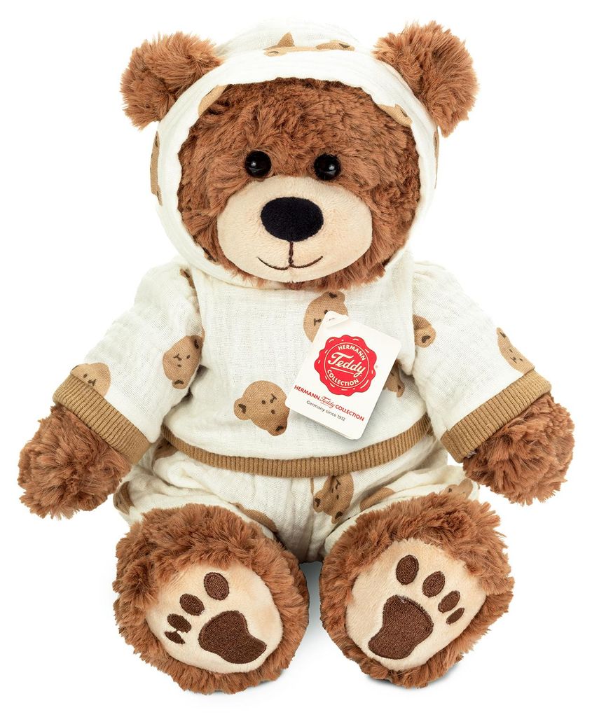 Teddy Hermann Teddybär Leonie Schlafanzugbär 30 cm Produktbild 