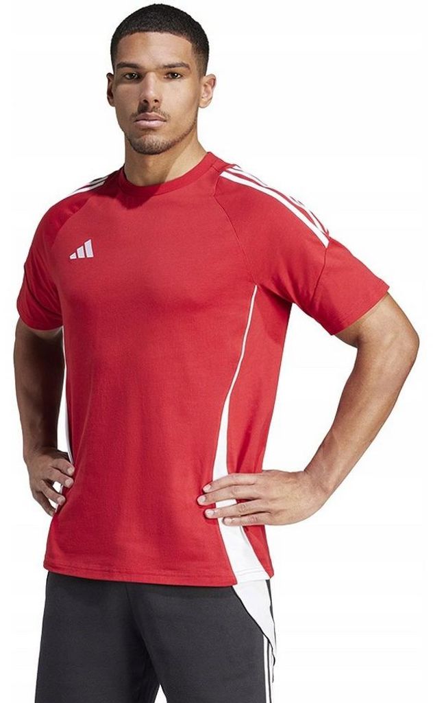 Adidas - "Tiro 24 Sweat" T-Shirt für Herren PP4004 (M) (Rot)
