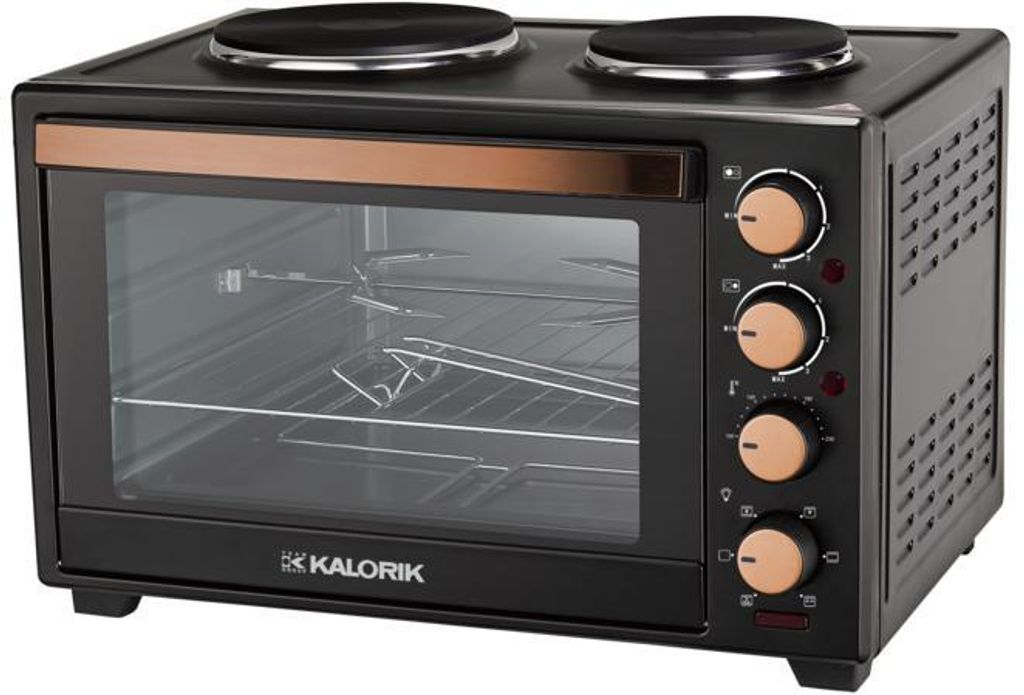 Minibackofen, 30 l, Heizplatten, Förderband, Drehspieß, Produktbild 