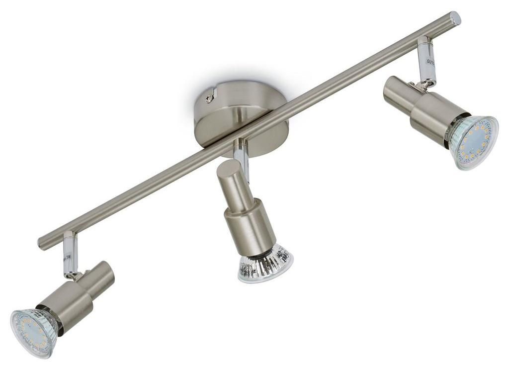 LED Deckenleuchte Spotleuchte dreh-& schwenkbar 3xGU10 9W Produktbild 