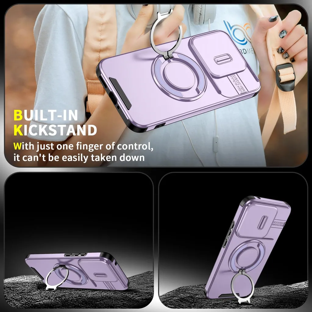 Offerta Cover Xiaomi 15T Pro Viola: Antiurto, Magnetica, Indistruttibile - 5