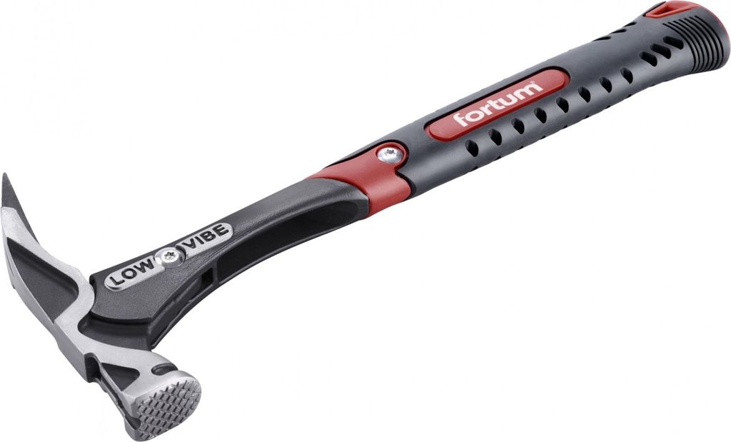 Młotek ciesielski FORTUM, dekarski, LOW-VIBE, 680g z Zdjęcie produktu 