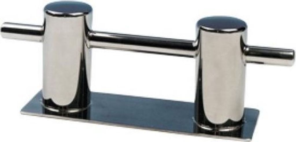 Allpa Edelstahl-Doppelpoller zur Bolzenmontage 210 mm