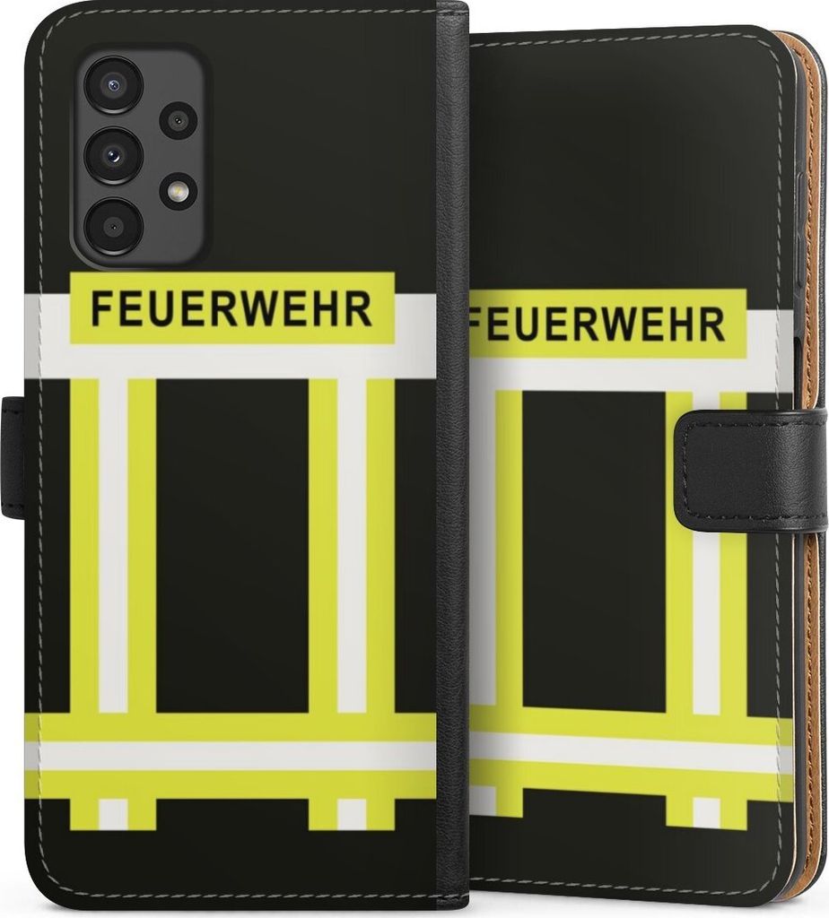 DeinDesign Klapphülle für Samsung Galaxy A13 4G Handytasche Lederhülle Tasche Beruf Feuerwehr Feuerwehrmann