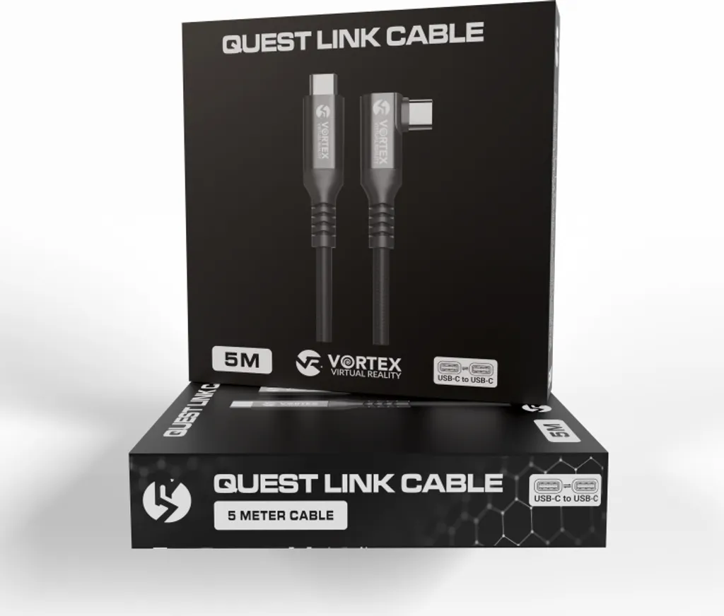 Cavo Meta Quest Link 5m VORTEX VR | USB-C Alta Qualità Quest 3 2 - 4