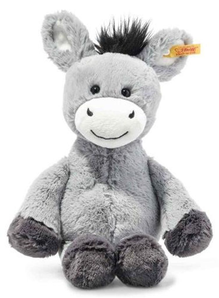 Steiff Kuscheltier Soft Cuddly Friends Esel Dinkie Graublau Produktbild 