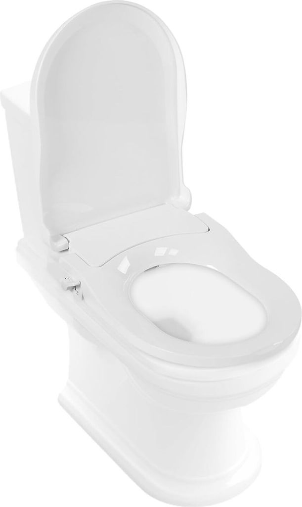D-Form WC Sitz Nicht elektrisch Toilettensitz mit Produktbild 3