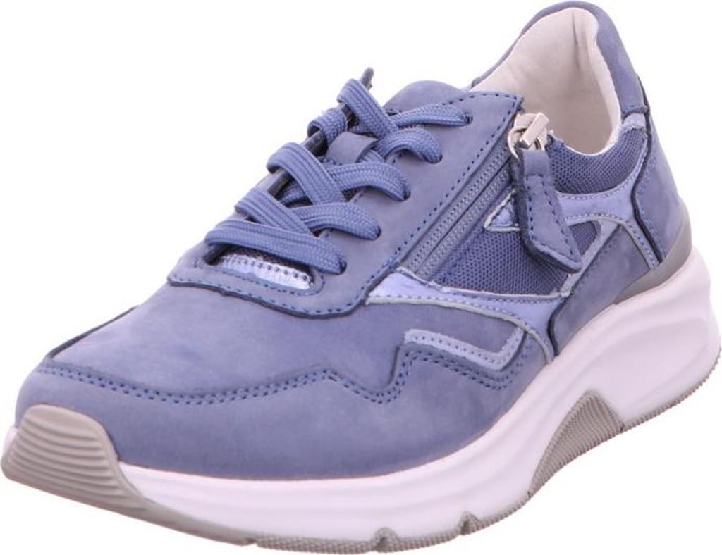 Gabor Sportliche Schnürschuhe Damen 31373139393437 Blau 37 1/2 EU