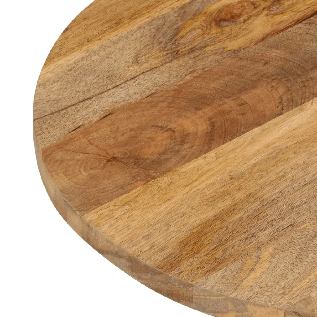 SYFAX™ Piano Tavolo 100x50x3,8 cm Ovale in Legno Massello di Mango - 4