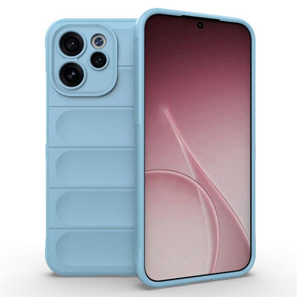OPPO Reno15 F Hülle - Coverup Hands-On Rugged Back Cover - Hellblau