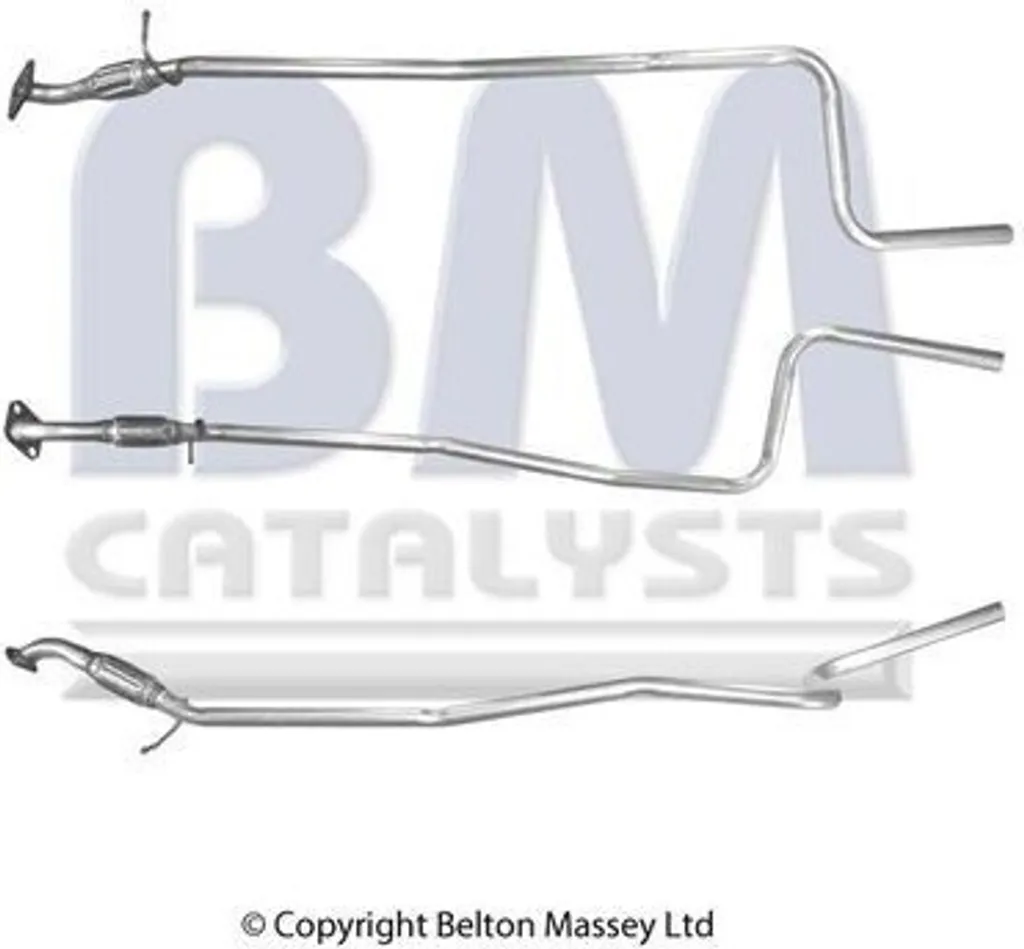 Tuyau d'échappement BM CATALYSTS BM50243 pour FORD Fiesta Mk5 JH JD