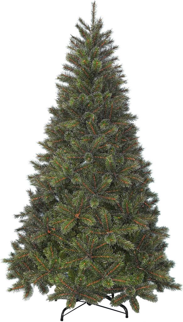 artplants.de Kunst Tanne Glendale Speed, gefroren, 210 cm, Ø 125 cm - Künstlicher Christbaum