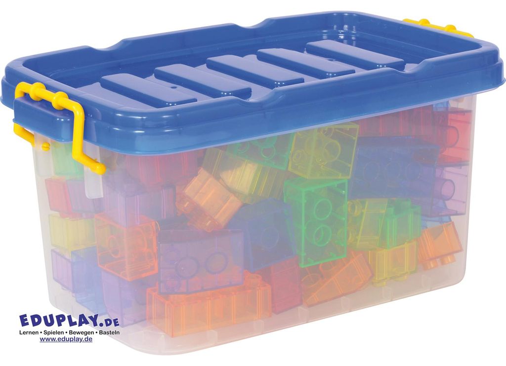 Eduplay Bausteine transparent 90 Stück - Produktbild 