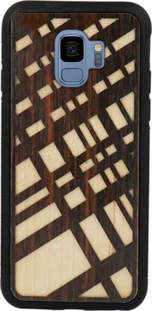 Vennus Wood Hülle für Samsung Galaxy S9 Plus - Einzigartiger Holzschutz KP17808