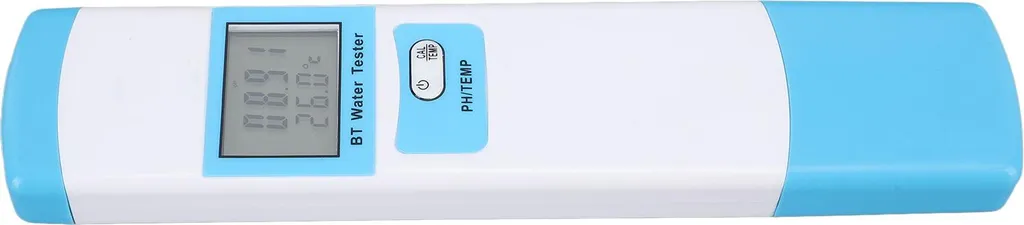 Analyseur de pH pour Piscine et Maison avec Suivi Bluetooth sur Mobile