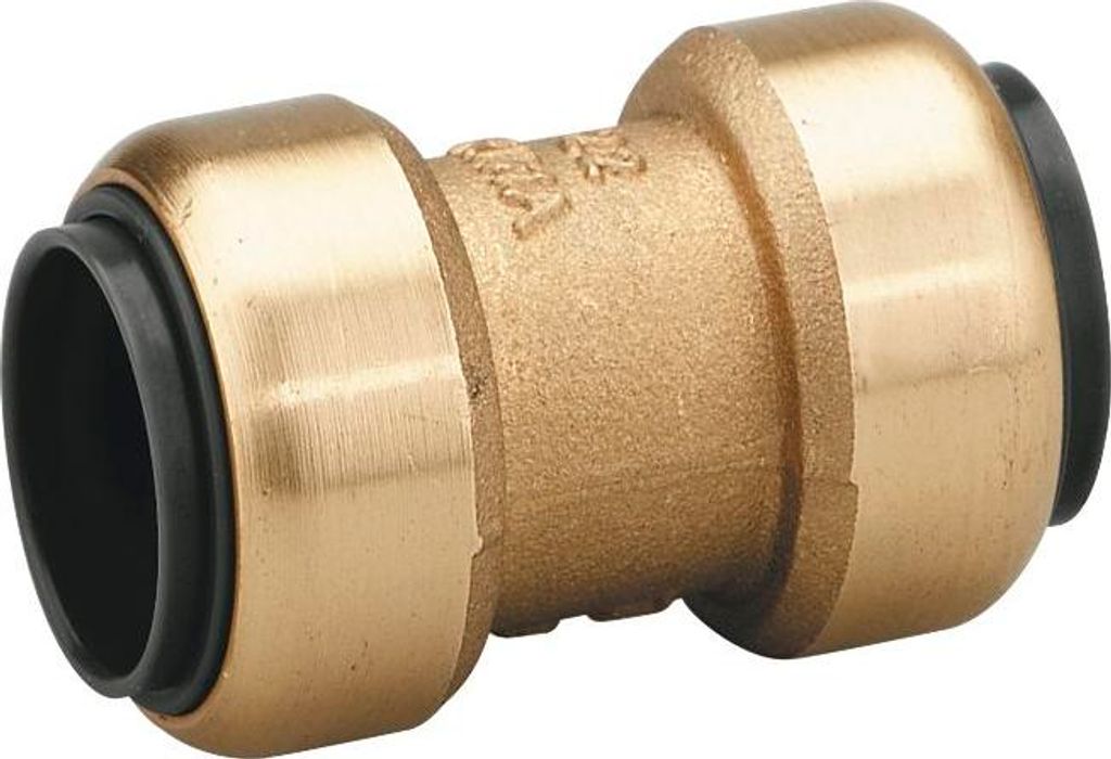 Schneider Druckluft Steckverbinder (Kupplung) gerade für ø 18 mm Druckluftrohr