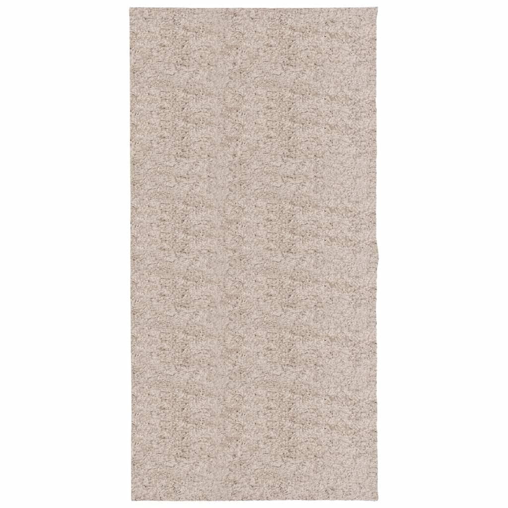 vidaXL Shaggy-Teppich PAMPLONA Hochflor Modern Beige 100x200 cm