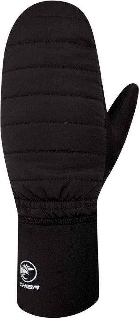 CHIBA Overflap - Radhandschuhe L schwarz, Primaloft Gold, warm & winddicht