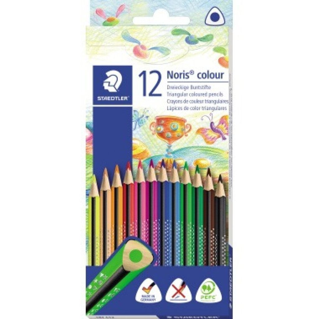 STAEDTLER 187 - čierna - modrá - hnedá - zelená - Obrázok produktu 