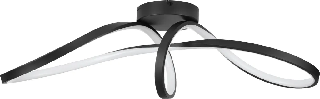 Applique Murale LED CALAROSSA-Z Noire 22W luminaire intérieur 70 cm