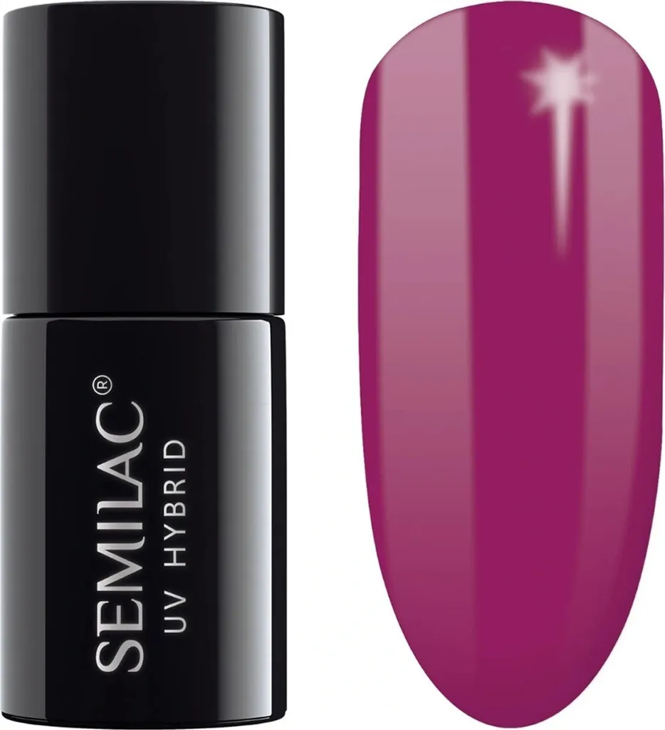 Semilac 011 Purple Diamond 7ml - Smalto Ibrido Lunga Durata