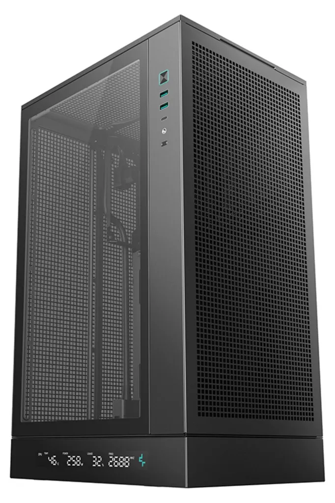 Boîtier PC compact DeepCool CH270 idéal pour petit bureau gamer