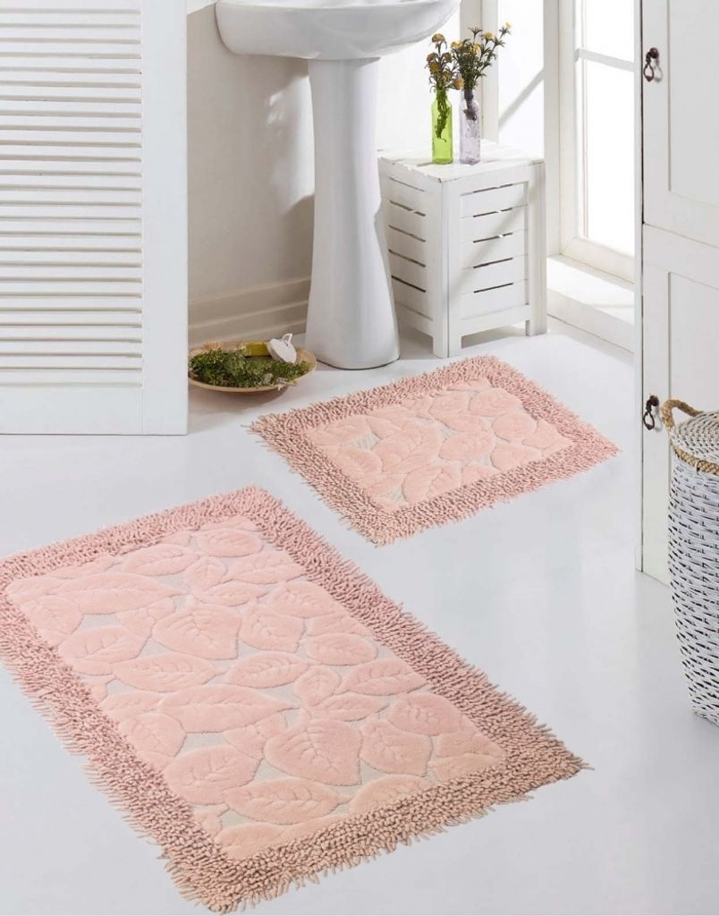 Tapis de salle de bain set de 2 pièces - lavable - design Image du produit 