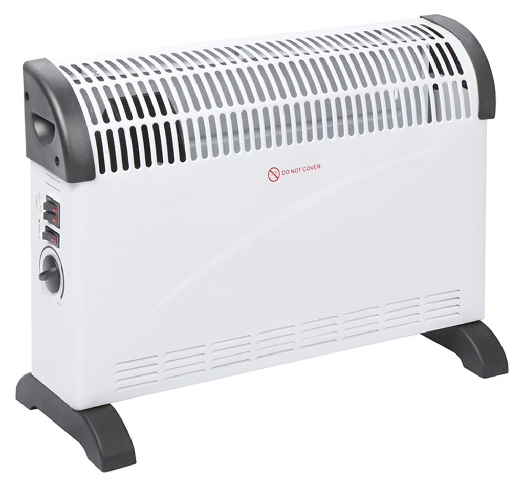 Solight Heißluftkonvektor 2000W, Ventilator, einstellbarer Thermostat KP08